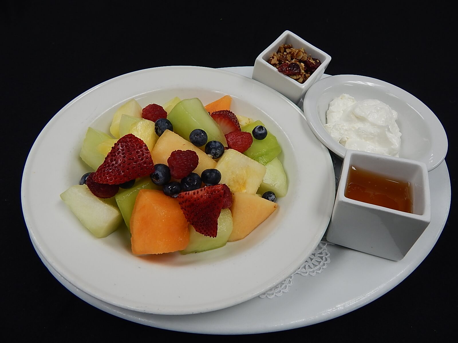 Fruit Salad Plate The Living Room